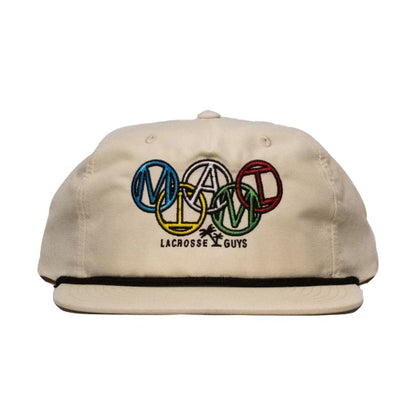 Miami Lacrosse Snapback Hat