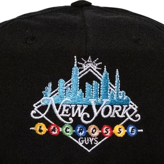 New York Lacrosse Snapback Hat